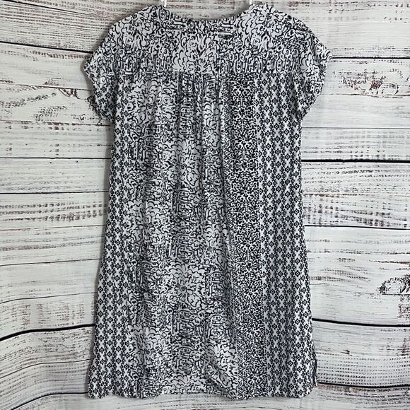 Stan Herman Sleep Shirt Womens Small v neck cap sleeve - Picture 4 of 9